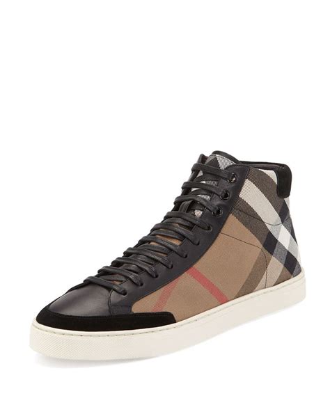 burberry high tops men|high top burberry shoes.